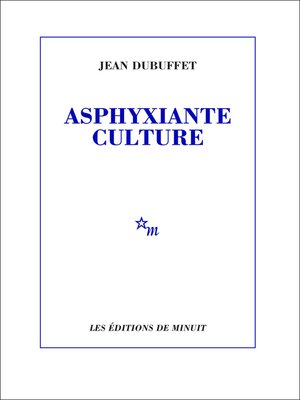 cover image of Asphyxiante culture
